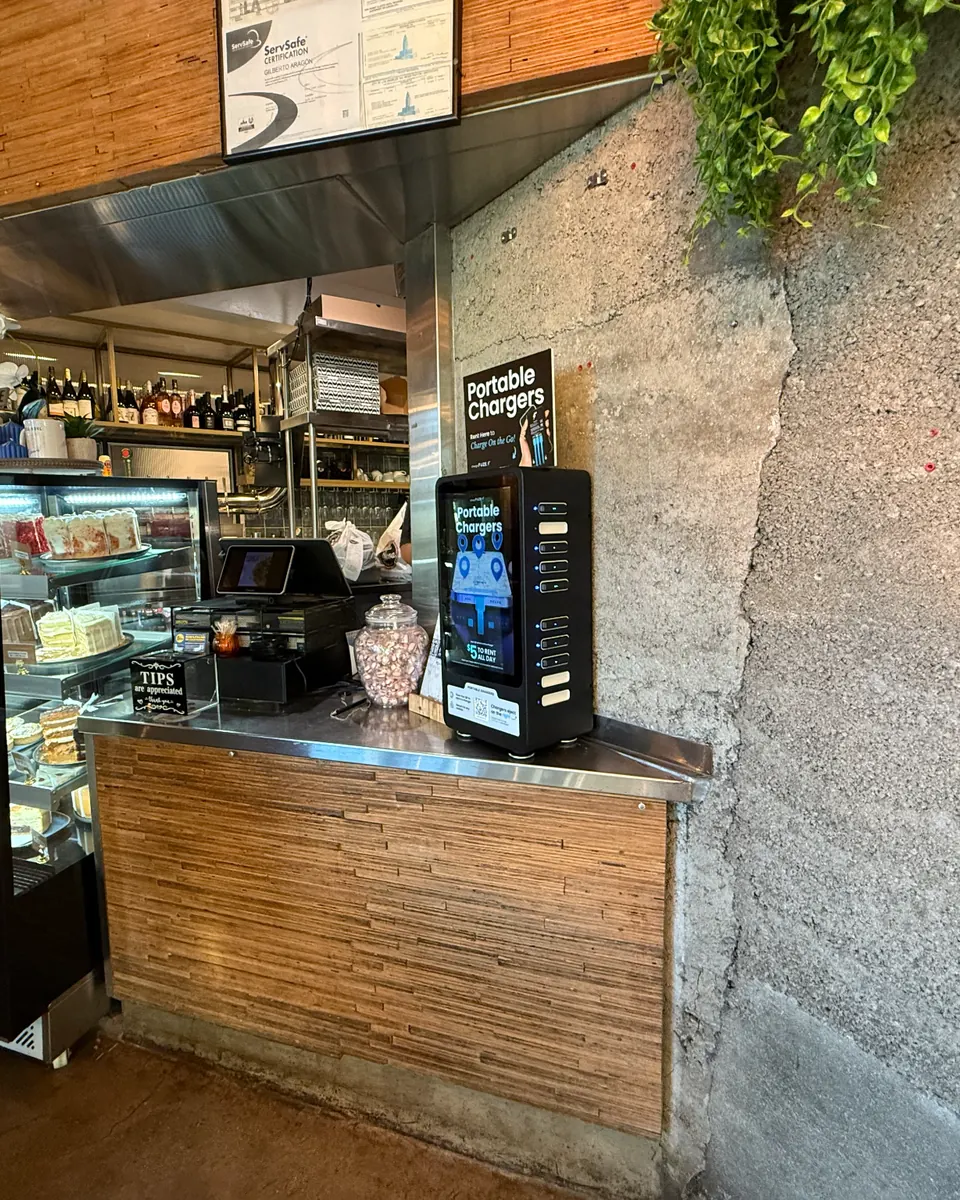 chargeFUZE station in a City Networks venue