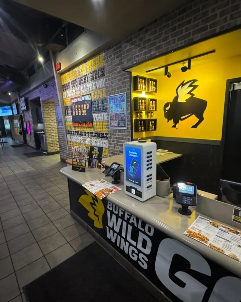 chargeFUZE station in a City Networks venue