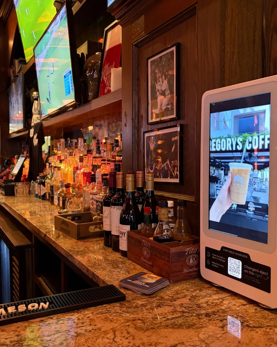 chargeFUZE station in a City Networks venue