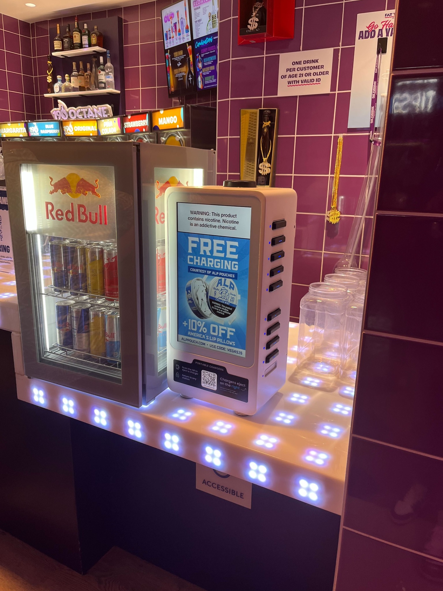 chargeFUZE station in a City Networks venue